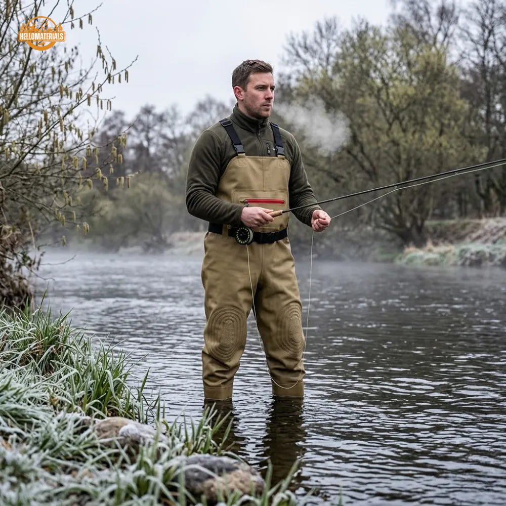Duck hunting gear checklist with chest waders for wet marsh conditions