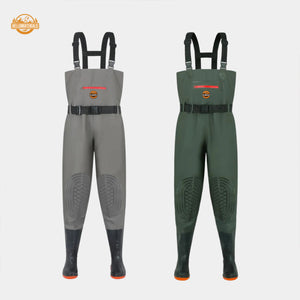 Hellomaterials Breathable Zippered Fishing Waders