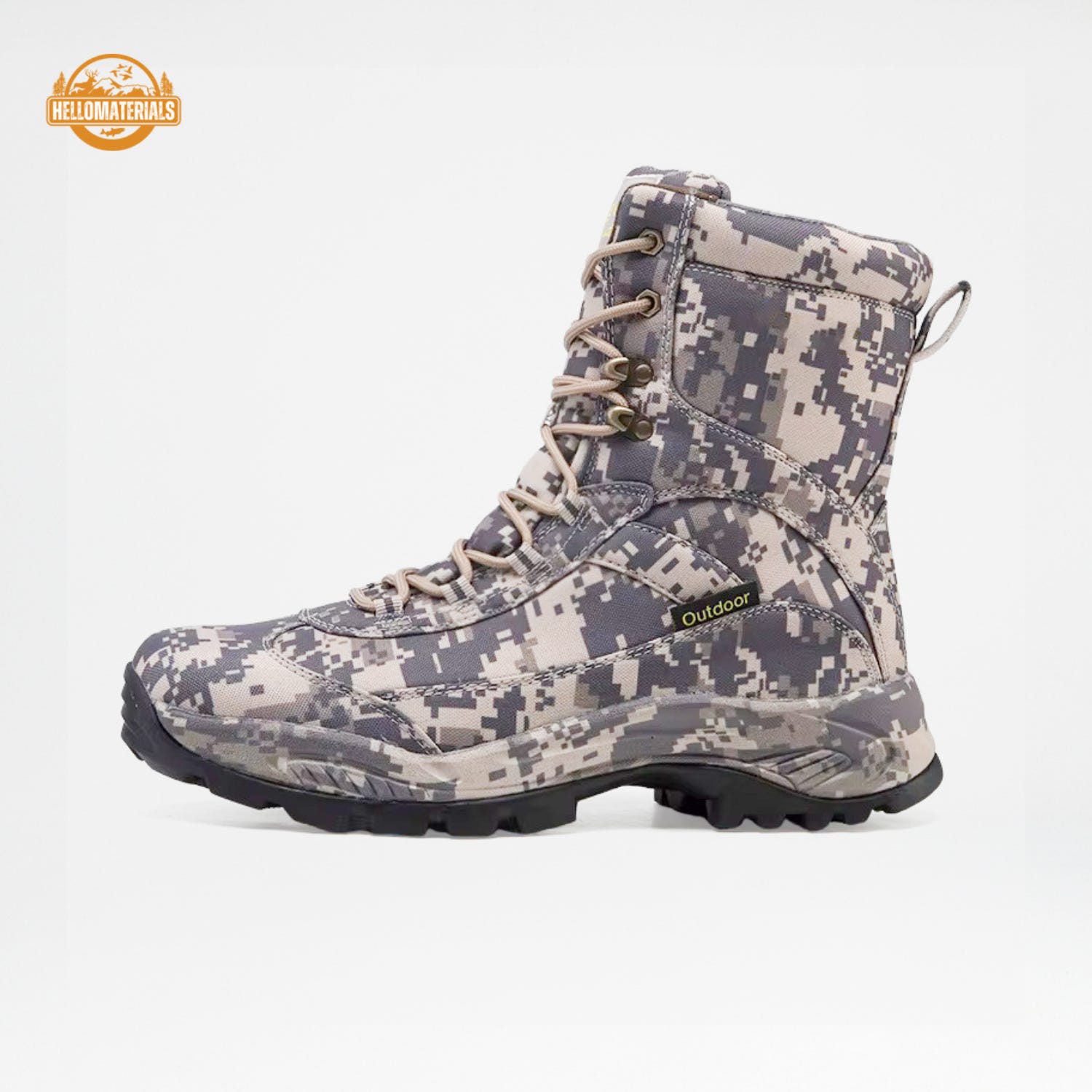 Tactical Outdoor ACU Camo Boots | Waterproof