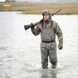 Hellomaterials Professional Waterproof Chest Waders with Boots