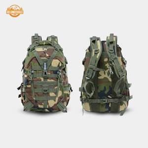 Hellomaterials 45L Desert Camo Tactical Hiking Backpack