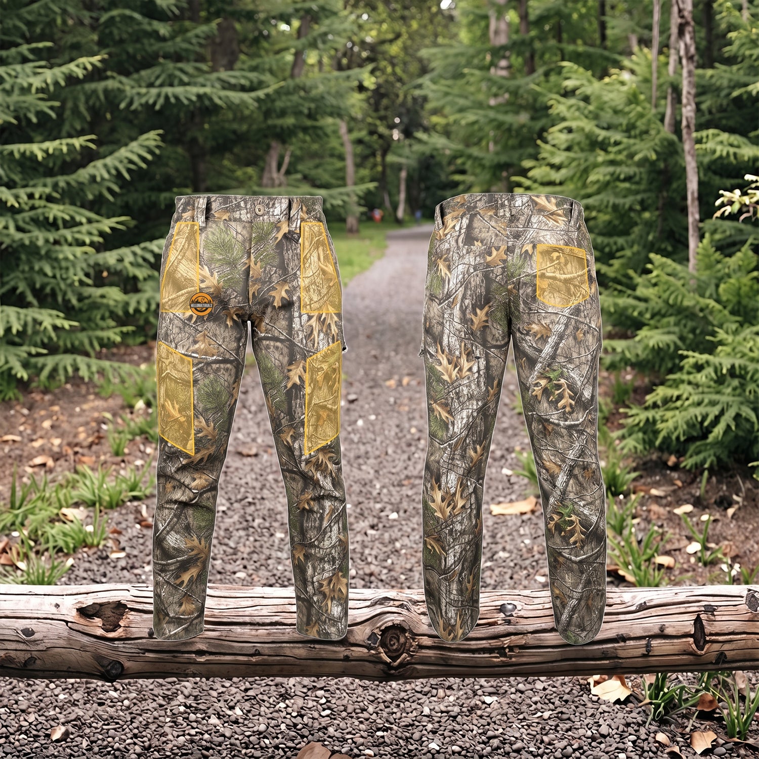 Hellomaterials Camo Thermal Softshel Pant