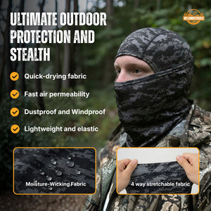 Hellomaterials NIGHT OWL Camo Balaklava