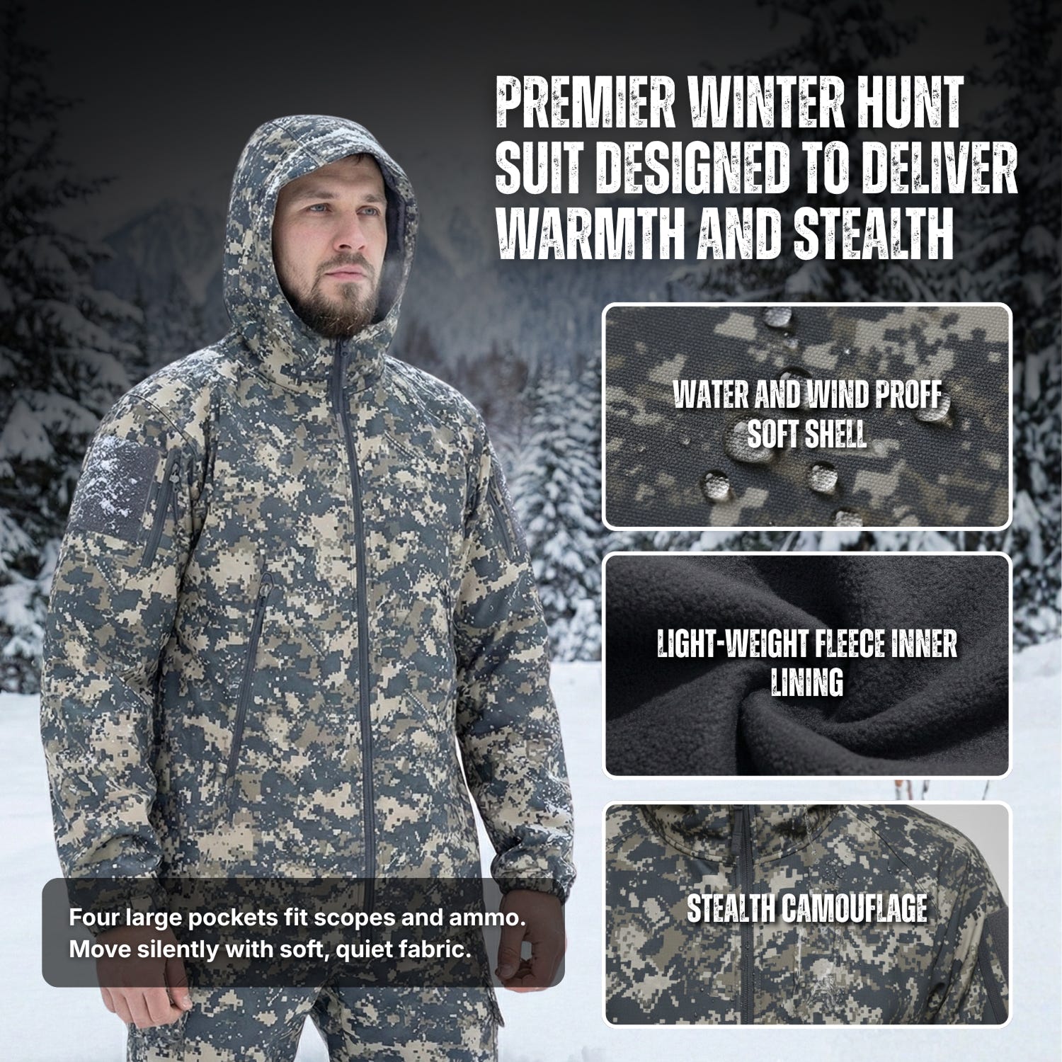 POLAR Camo Hunting Suit