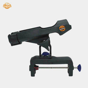 Hellomaterials 360 Swivel Boat Rod Holder | Clamp-On Mount