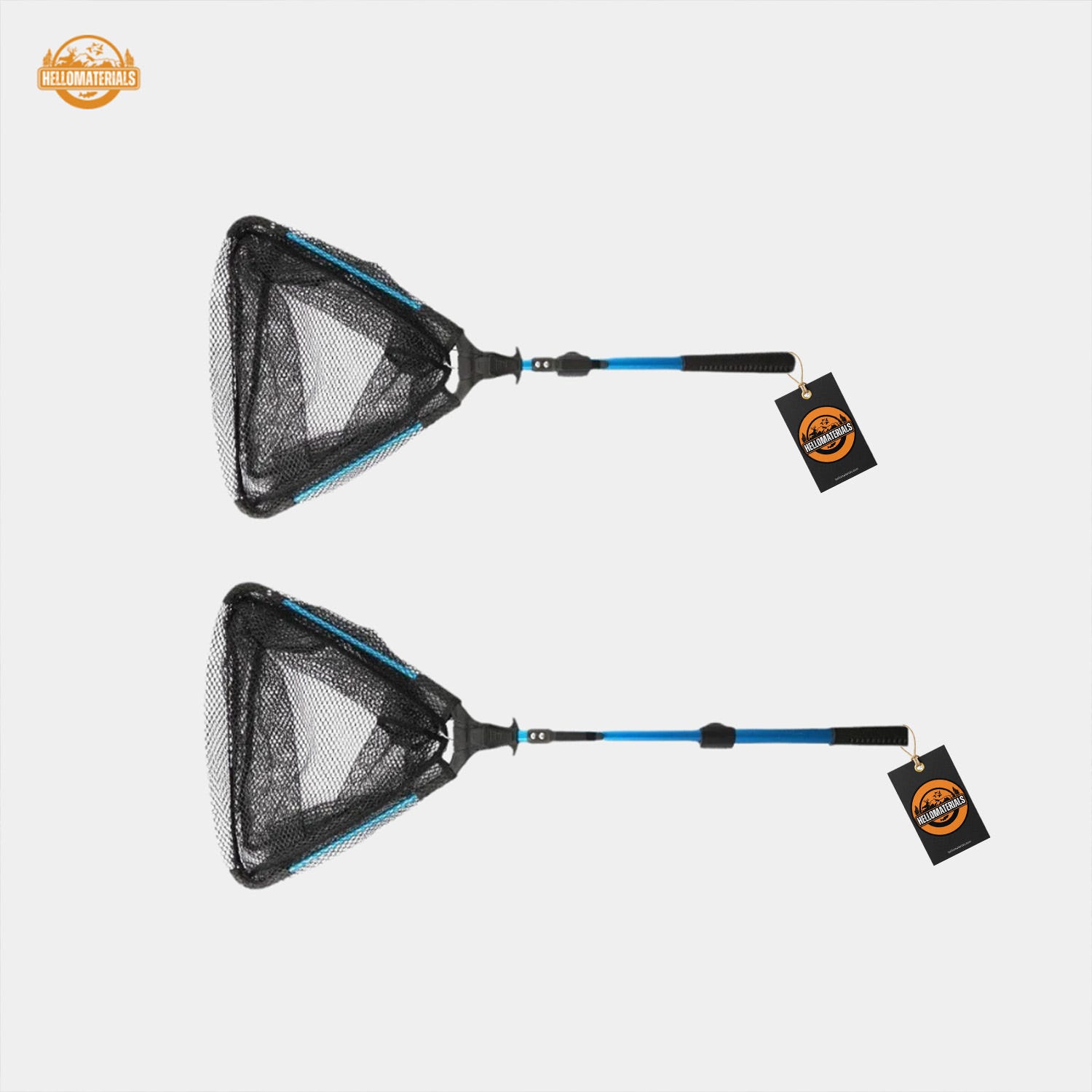 best folding fishing net belt loop shore fishing PLUSINNO FN9 Fish Landing with Foldable Telescopic Pole Handle Plusinno Grab yours today! The Best Folding Landing Net