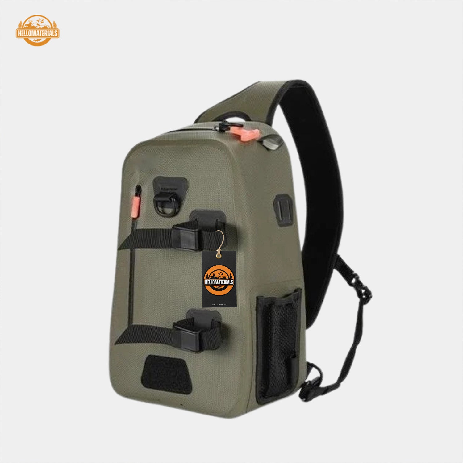 Hellomaterials 840D TPU Waterproof Sling Bag | Airtight Gear