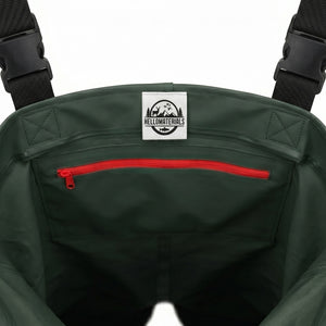 Hellomaterials Professional Waterproof Chest Waders with Boots