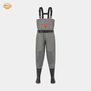 Hellomaterials Breathable Zippered Fishing Waders