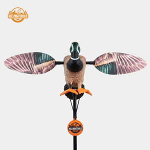Hellomaterials Remote Control Spinning Wing Teal Duck Decoy