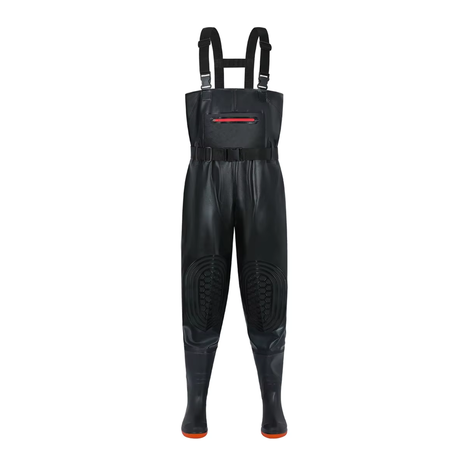 Hellomaterials Professional Waterproof Chest Waders with Boots