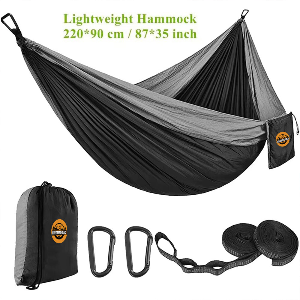 hellomaterials Lightweight and Portable Camping Hammock