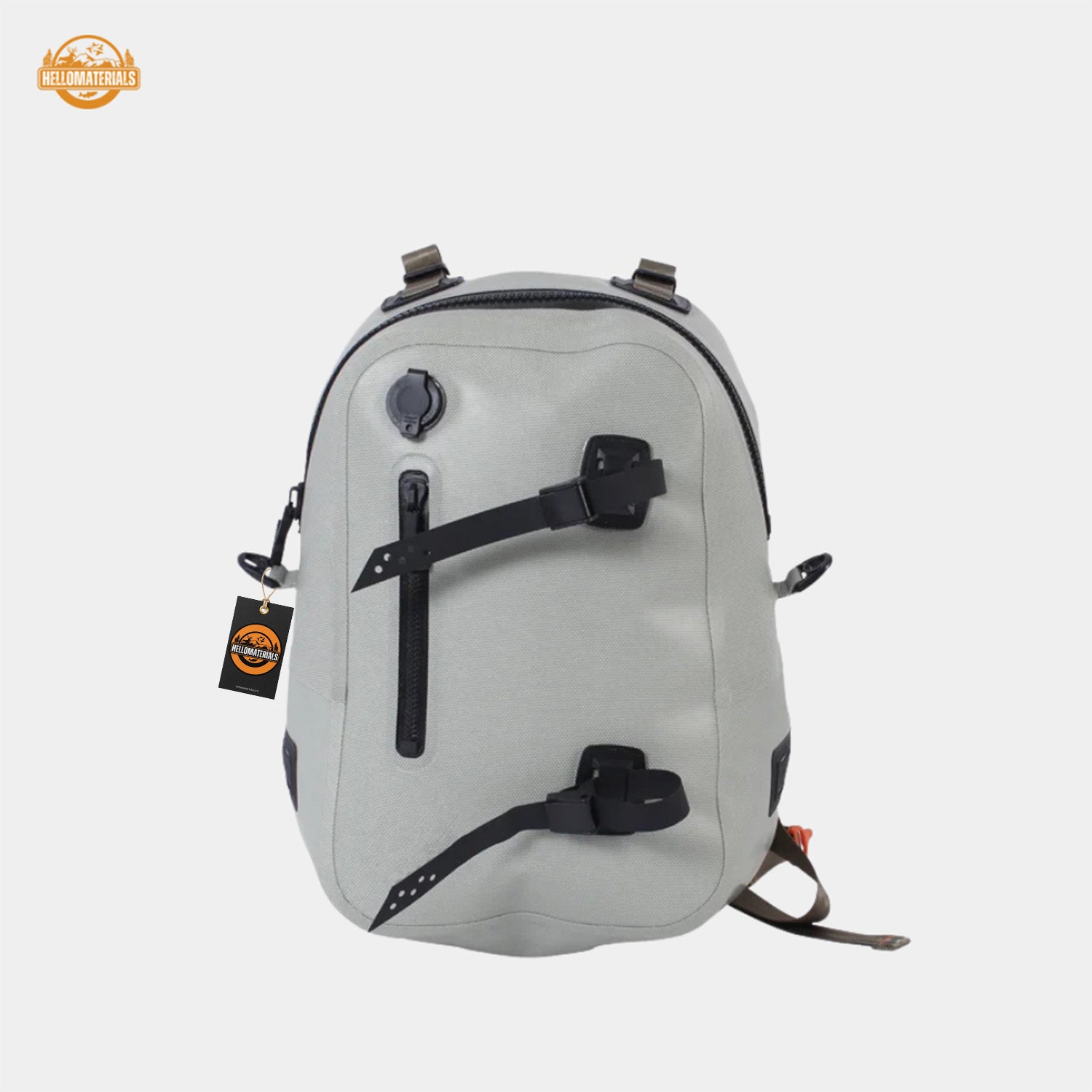 Hellomaterials Inflatable Waterproof TPU Fishing Backpack