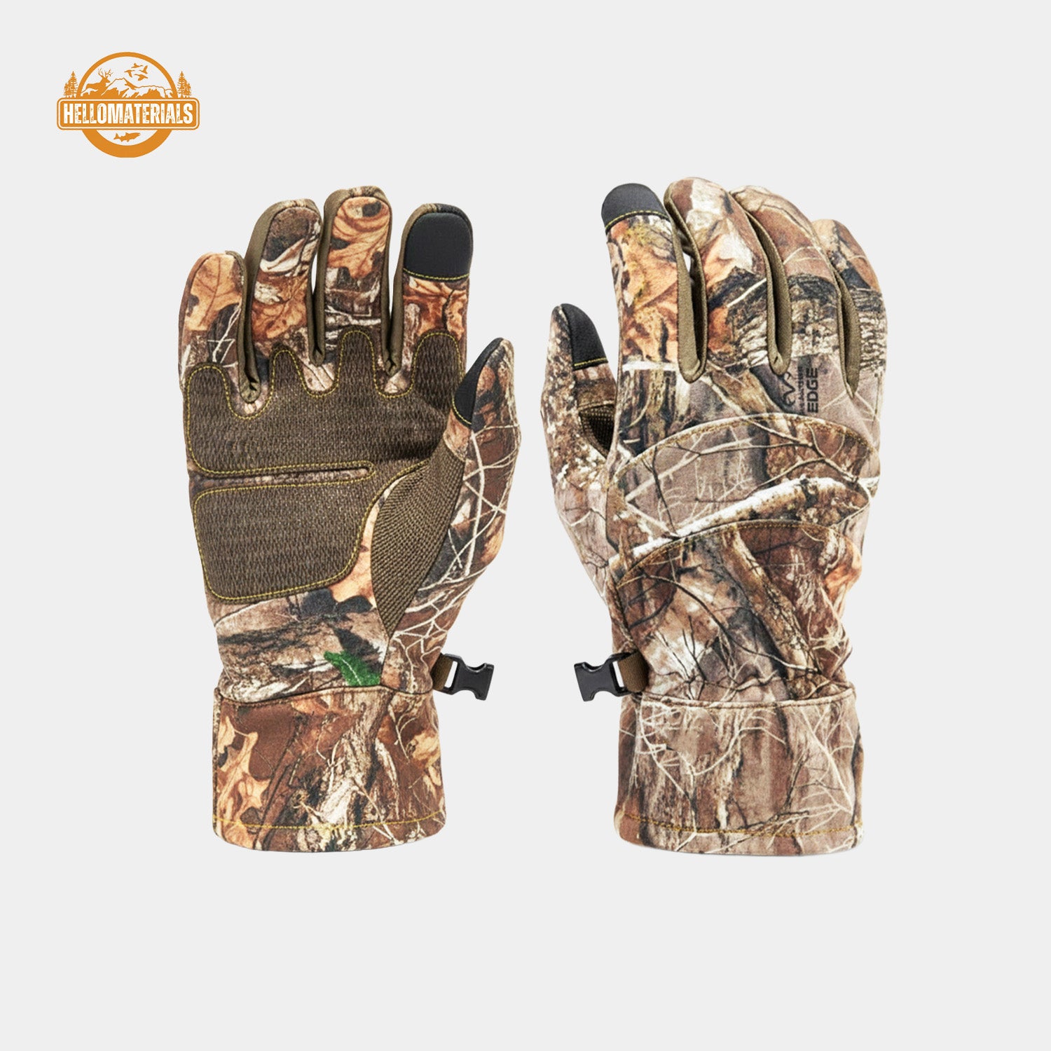 Hellomaterials Winter Camo Touchscreen Gloves