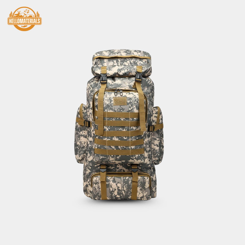 Hellomaterials Tactical Elite 80L Hiking Pack