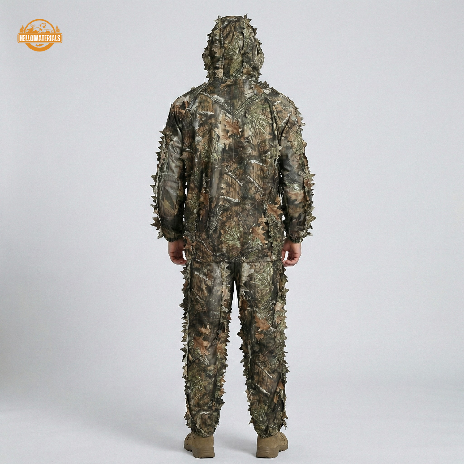 Hellomaterials 3D Leafy Camo hunting Suit
