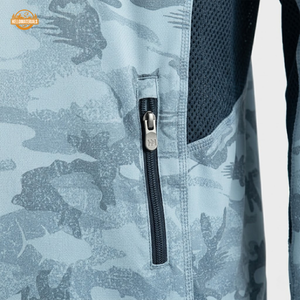 Hellomaterials UPF 50+ Hooded Fishing Shirt | UV Protection