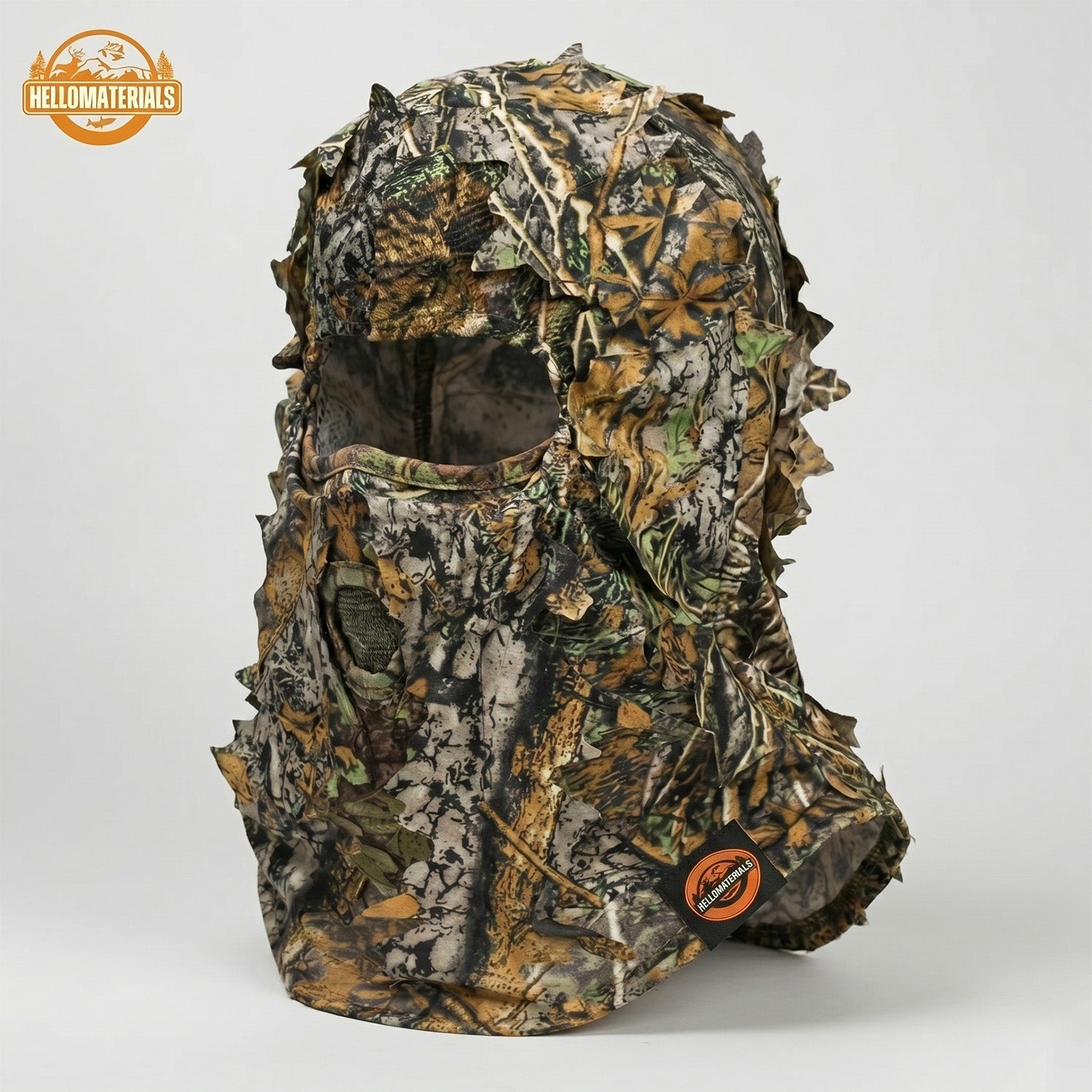 Hellomaterials 3D Leafy Stealth Hunting Mask