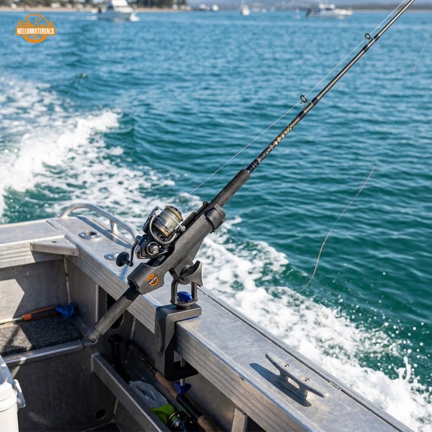 clamp on rod holders for pier fishing Holder, Adjustable On Rod Holder to your boat or dock Lee's Clamp-On Rod Holder -