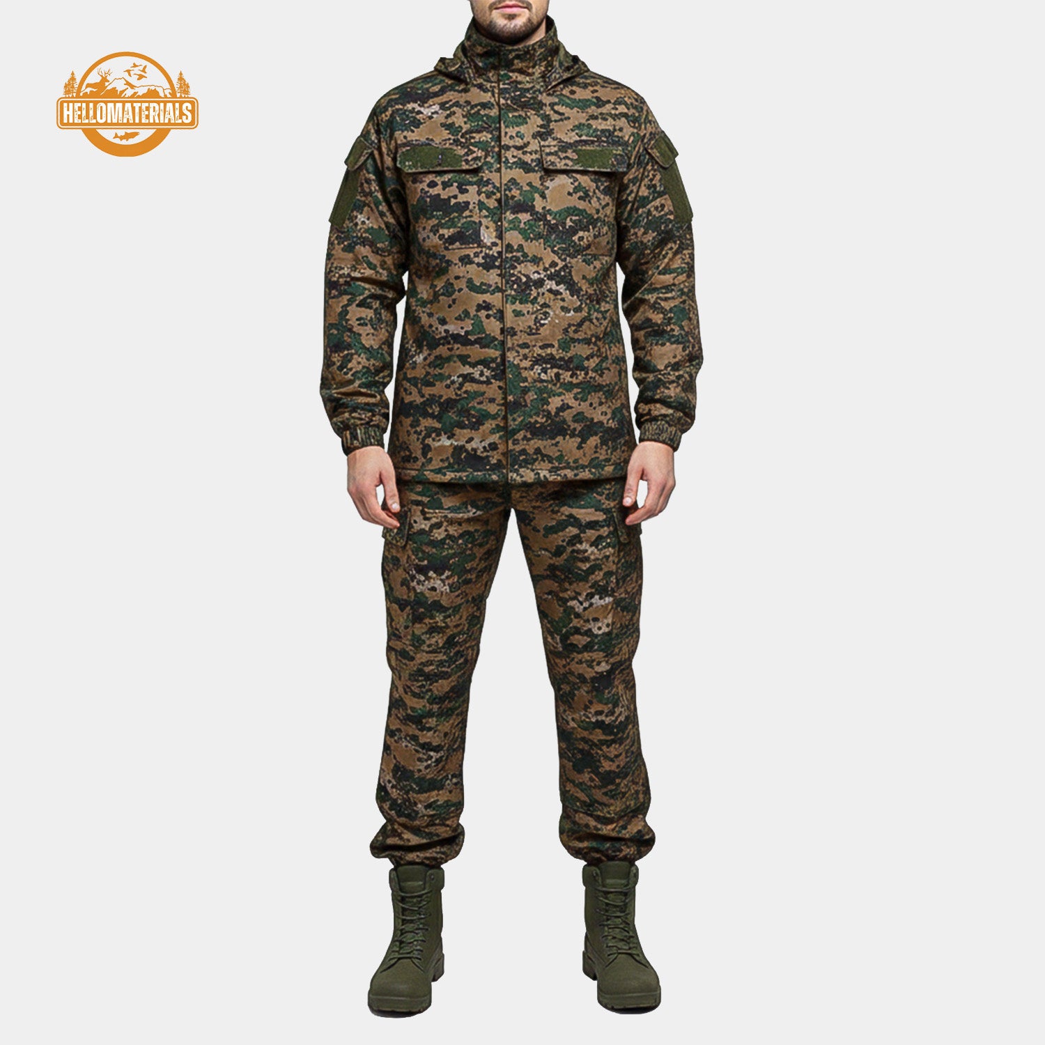 Hellomaterials TREE Camo Hunting Suit
