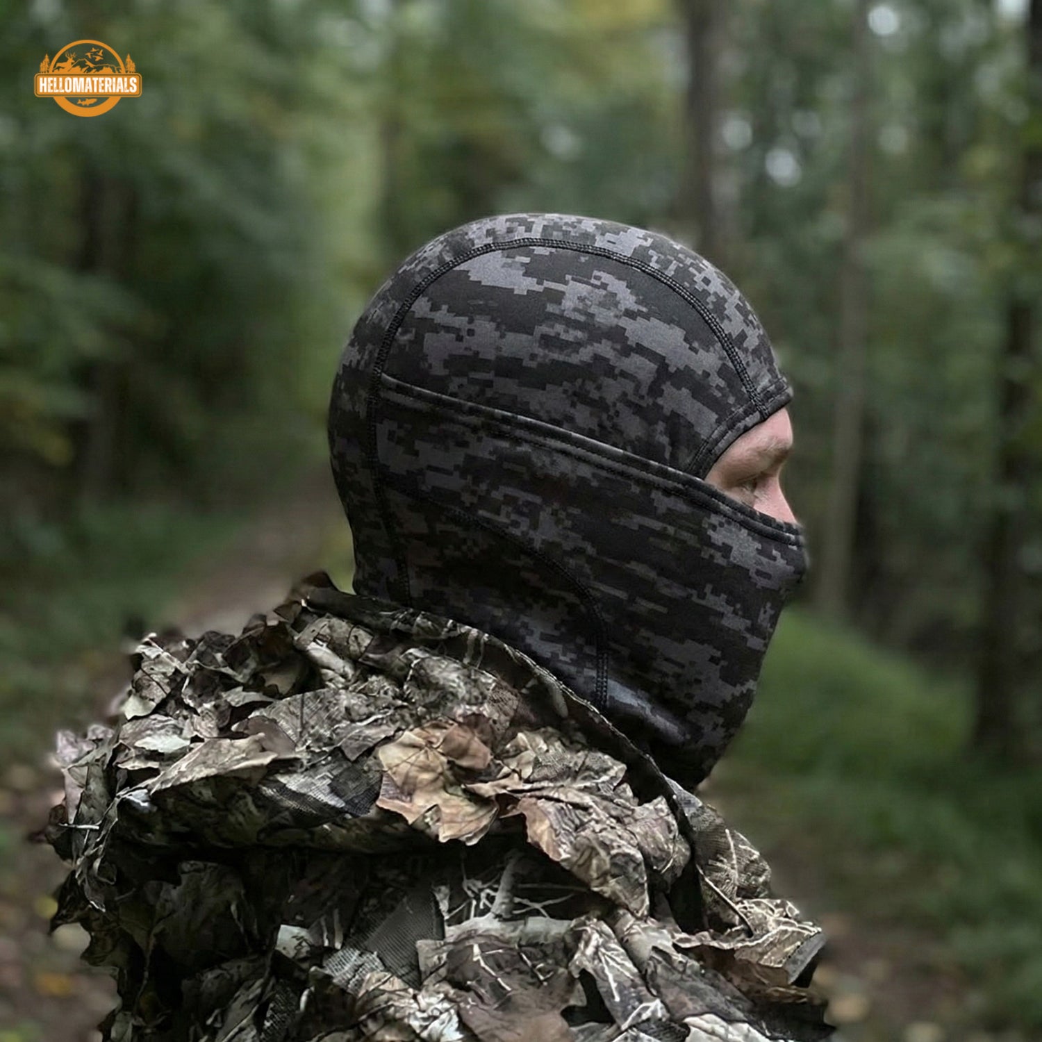 Hellomaterials NIGHT OWL Camo Balaklava