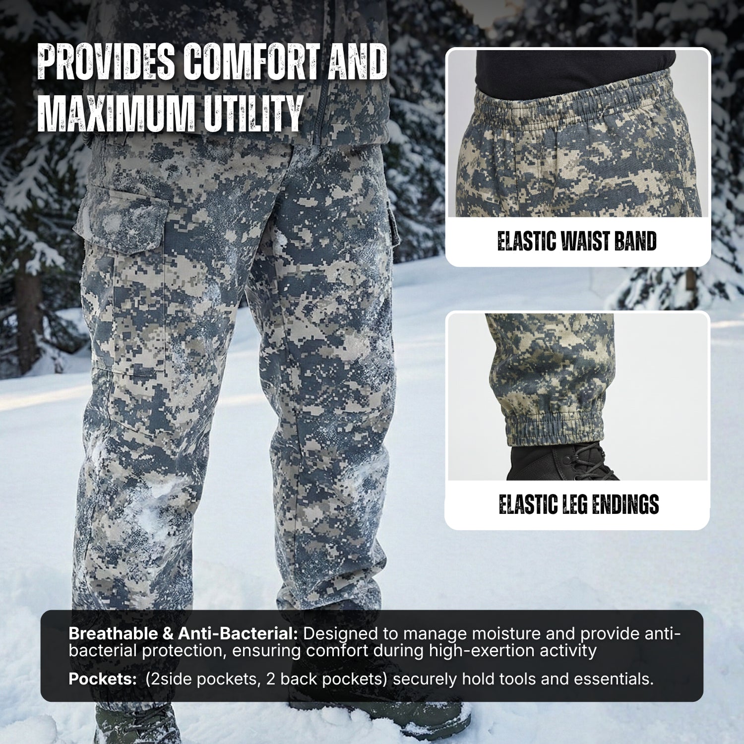 Hellomaterials POLAR Camo Hunting Suit