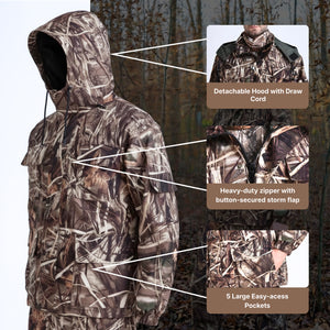 Hellomaterials Camo Hunting Suit