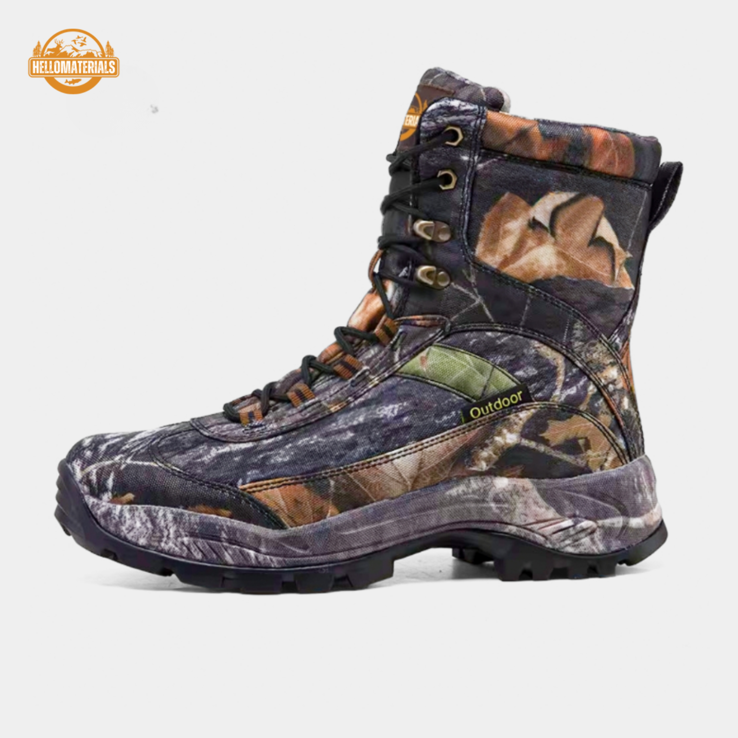 Tactical Outdoor TREE Camo Boots | Waterproof