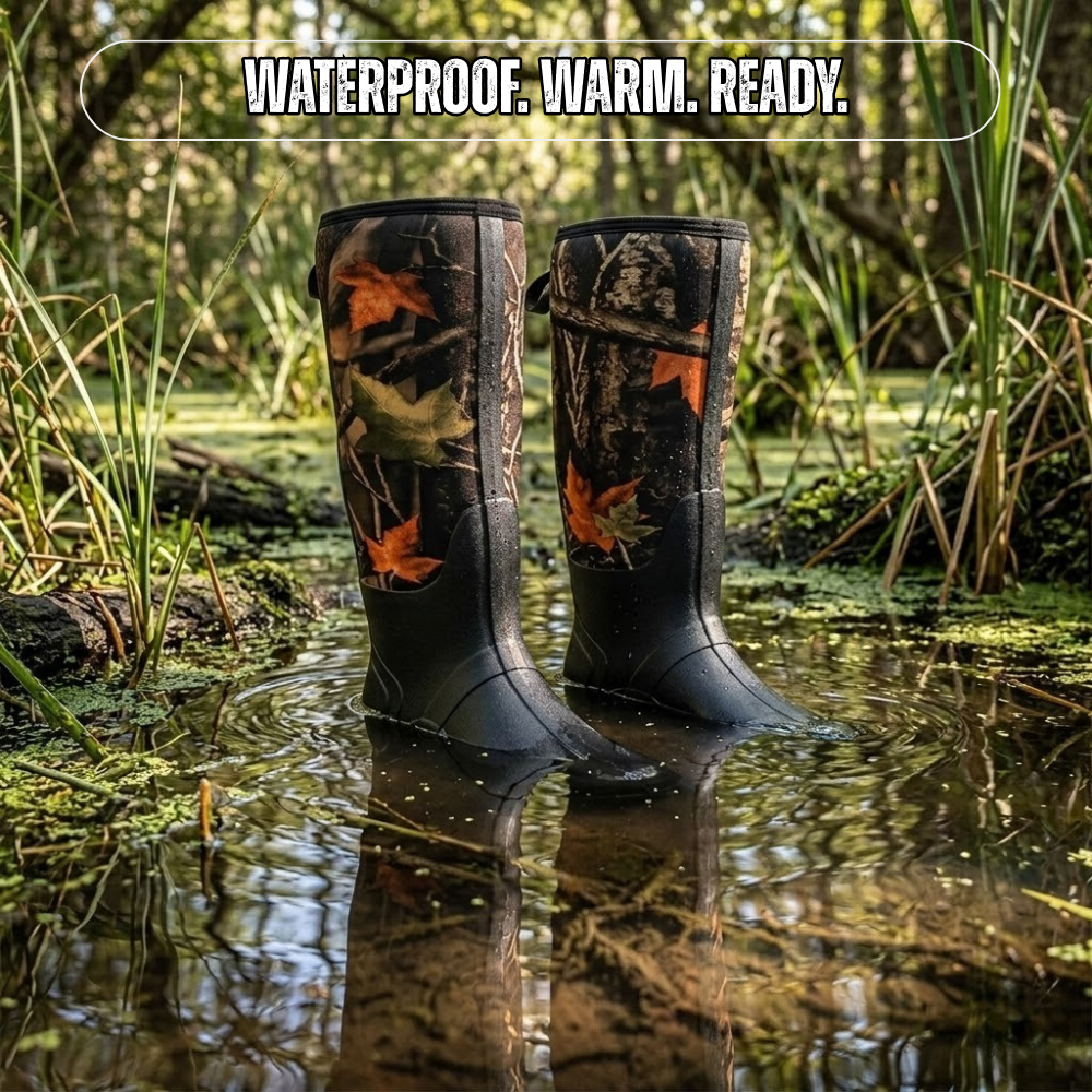 Hellomaterials Shero Snake Proof Hunting Boots | Waterproof Neoprene