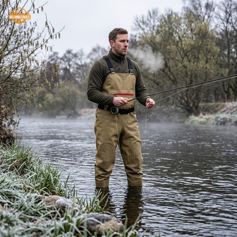Hellomaterials PVC Chest Waders | Waterproof Fishing Boots