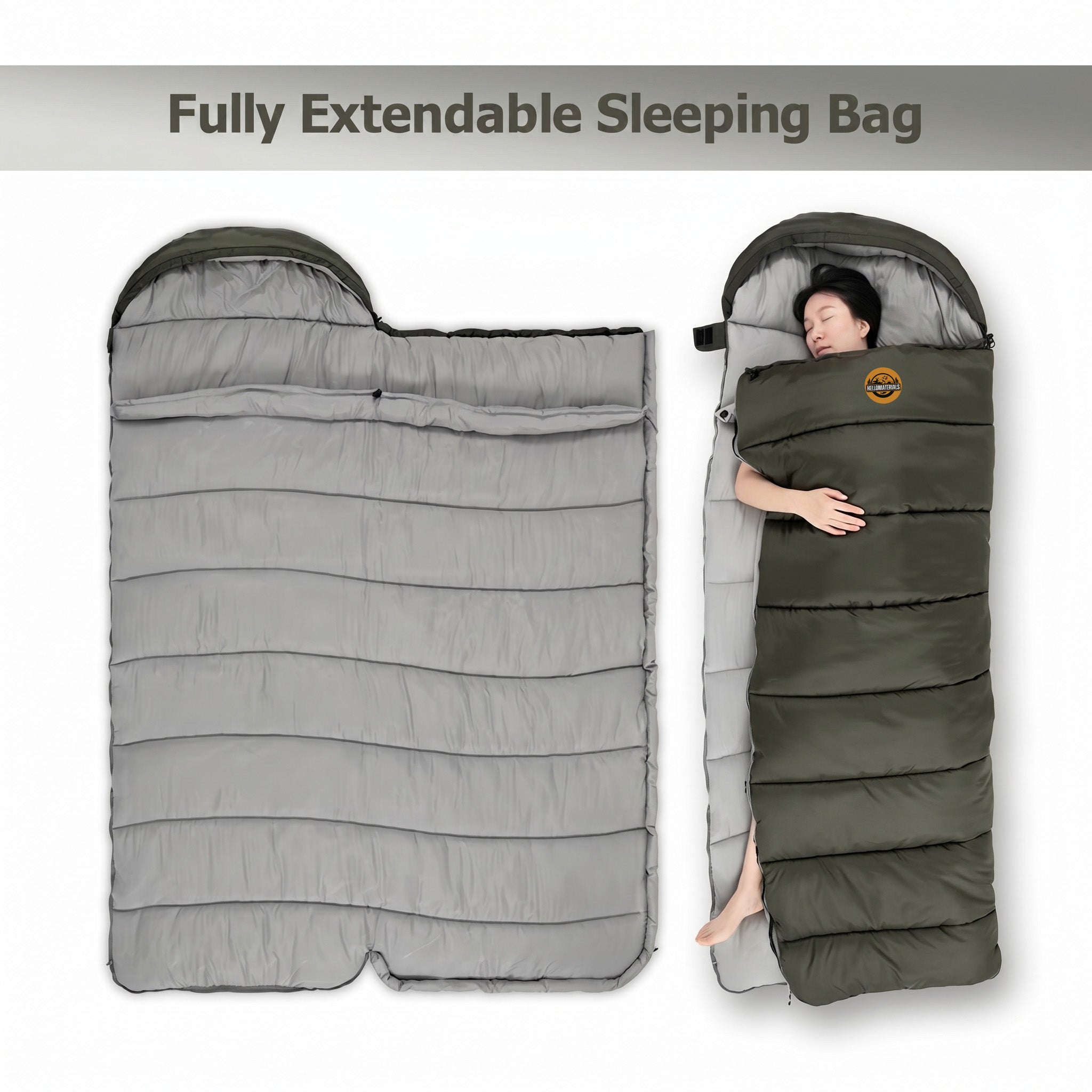Hellomaterials Warm Sleeping Bag - Ultralight