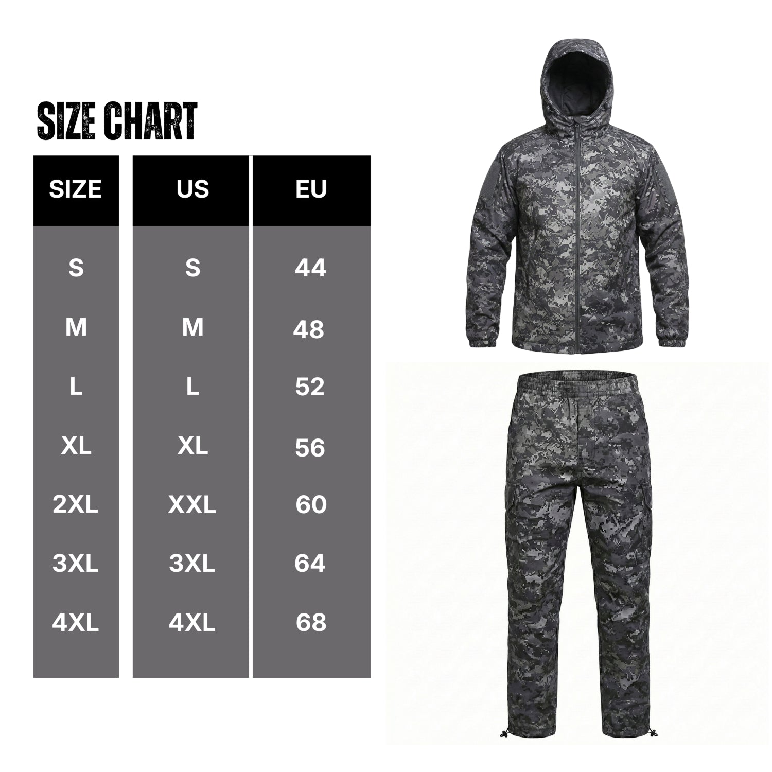 Hellomaterials NIGHT OWL Camo Hunting Suit