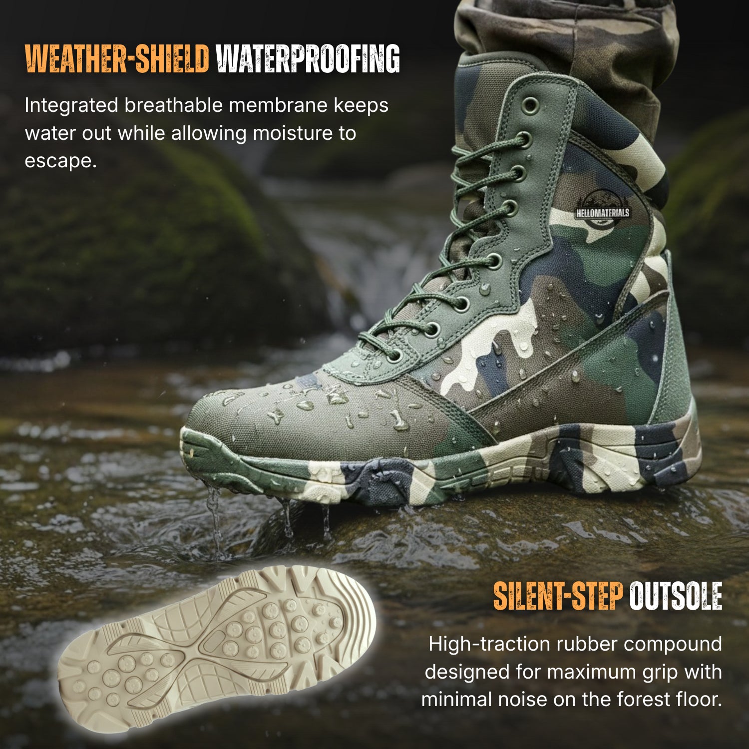 Hellomaterials Field Master Hunting Boots