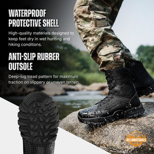 Hellomaterials Tactical All-Terrain Hiking Boots