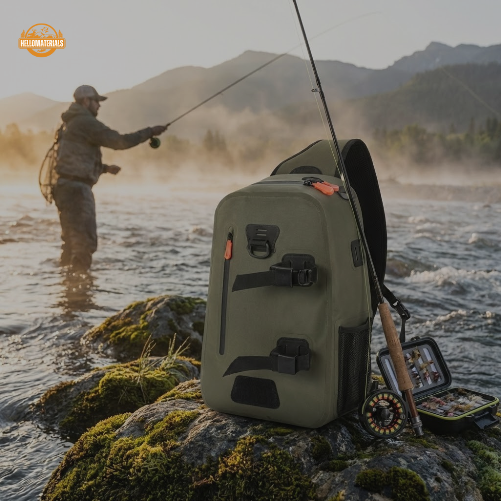 Hellomaterials 840D TPU Waterproof Sling Bag | Airtight Gear