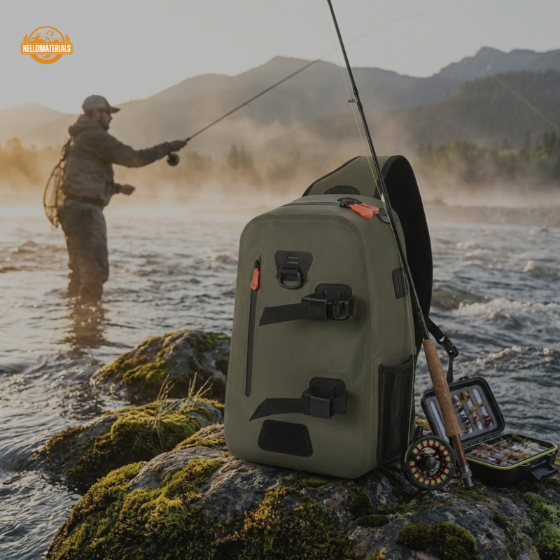 Hellomaterials 840D TPU Waterproof Sling Bag | Airtight Gear
