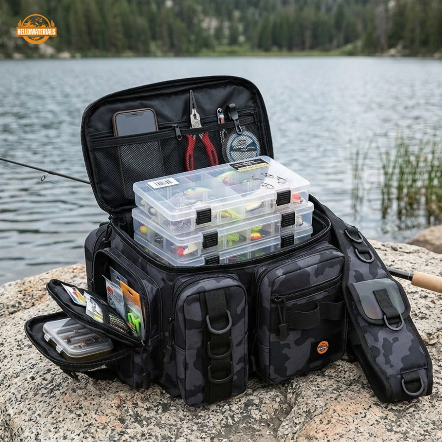 Tactical Fishing Bag & Waist Pack