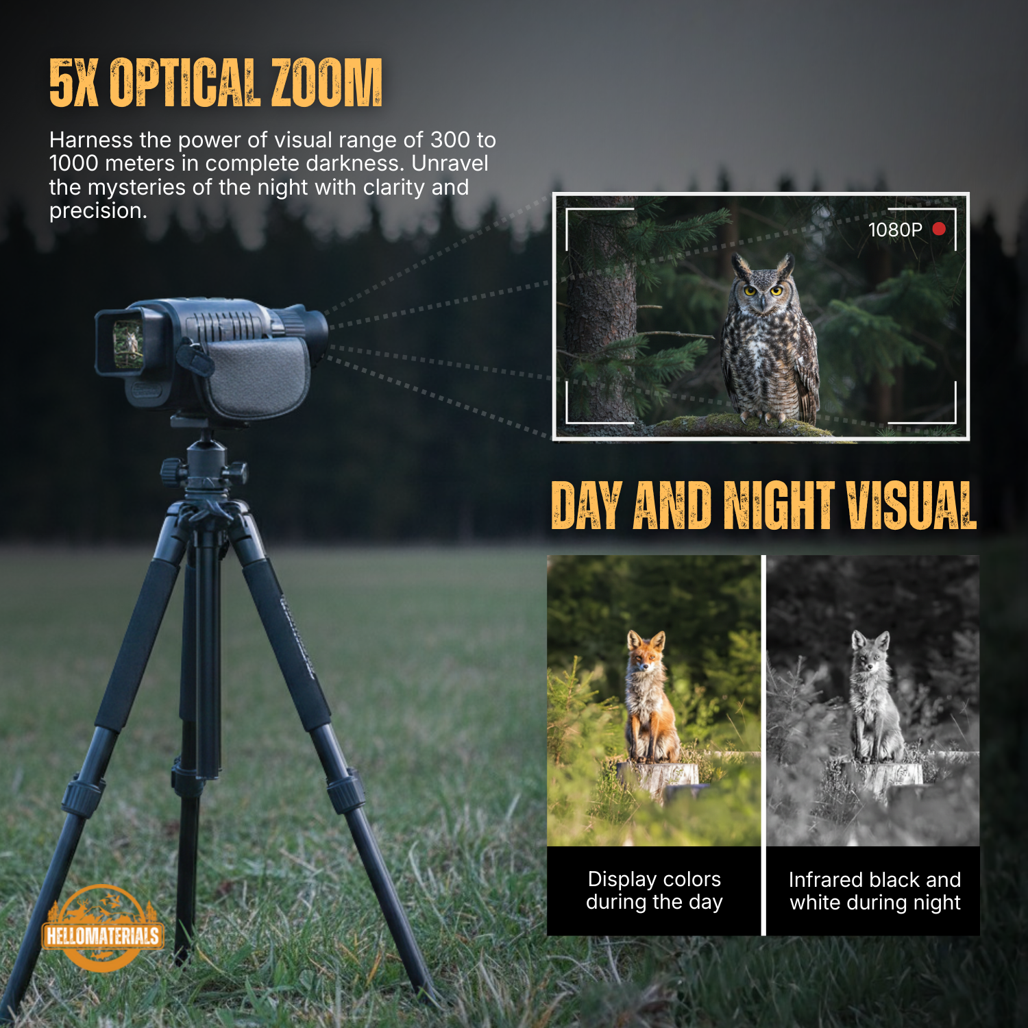 Night Vision Monocular