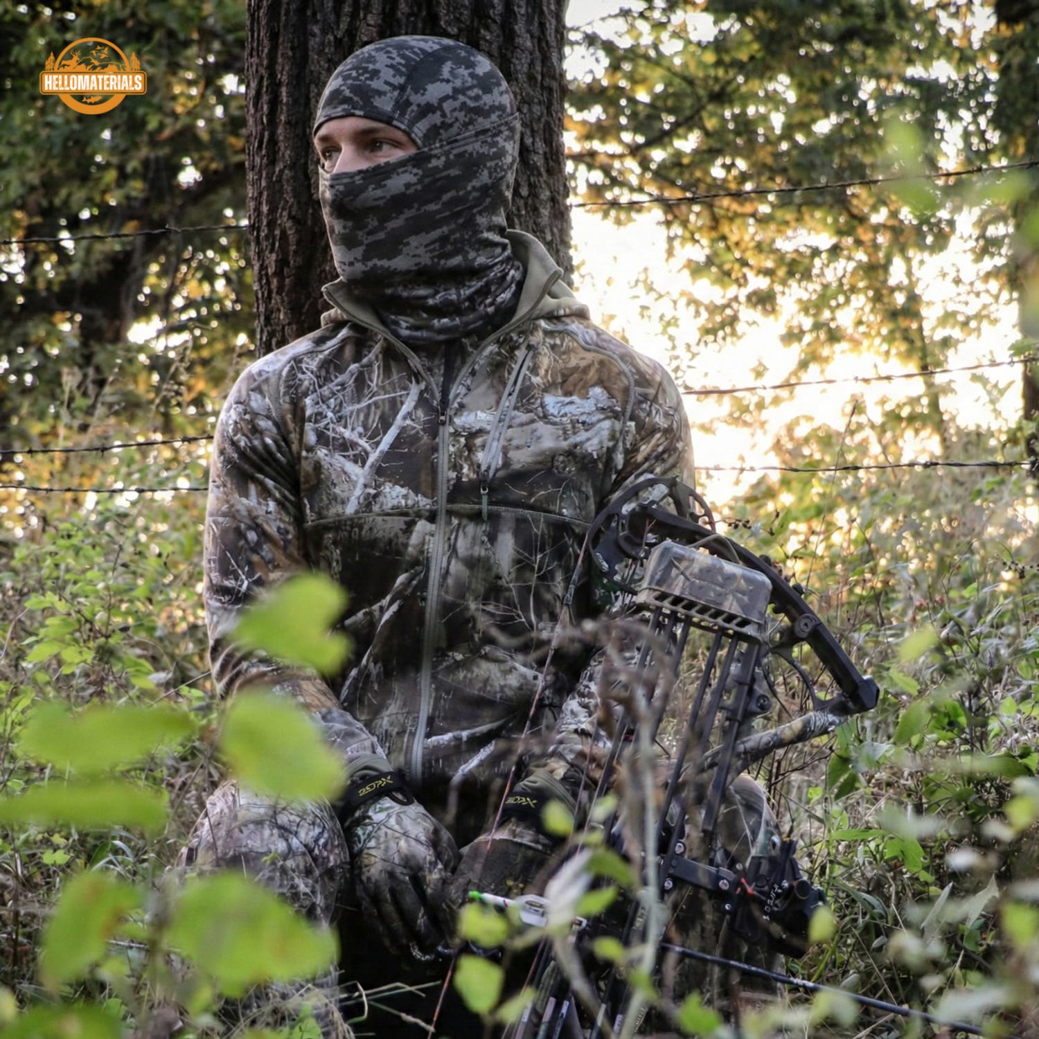 NIGHT OWL Camo Balaclava