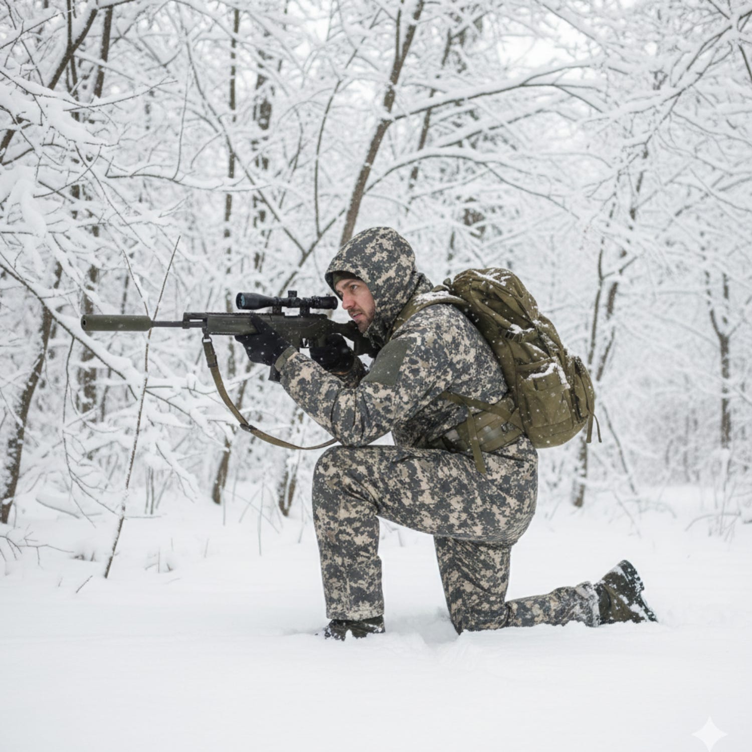 POLAR Camo Hunting Suit