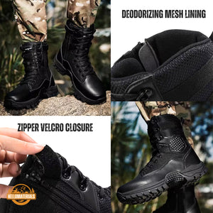 Hellomaterials Tactical All-Terrain Hiking Boots