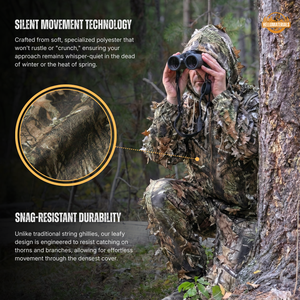 Hellomaterials 3D Leafy Camo hunting Suit
