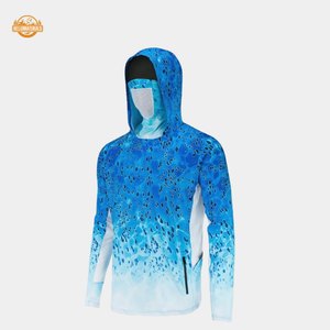 Hellomaterials UPF 50+ Hooded Fishing Shirt | UV Protection