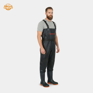 Hellomaterials Professional Waterproof Chest Waders with Boots