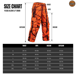 Hellomaterials Camo Blaze Orange Hunting Suit