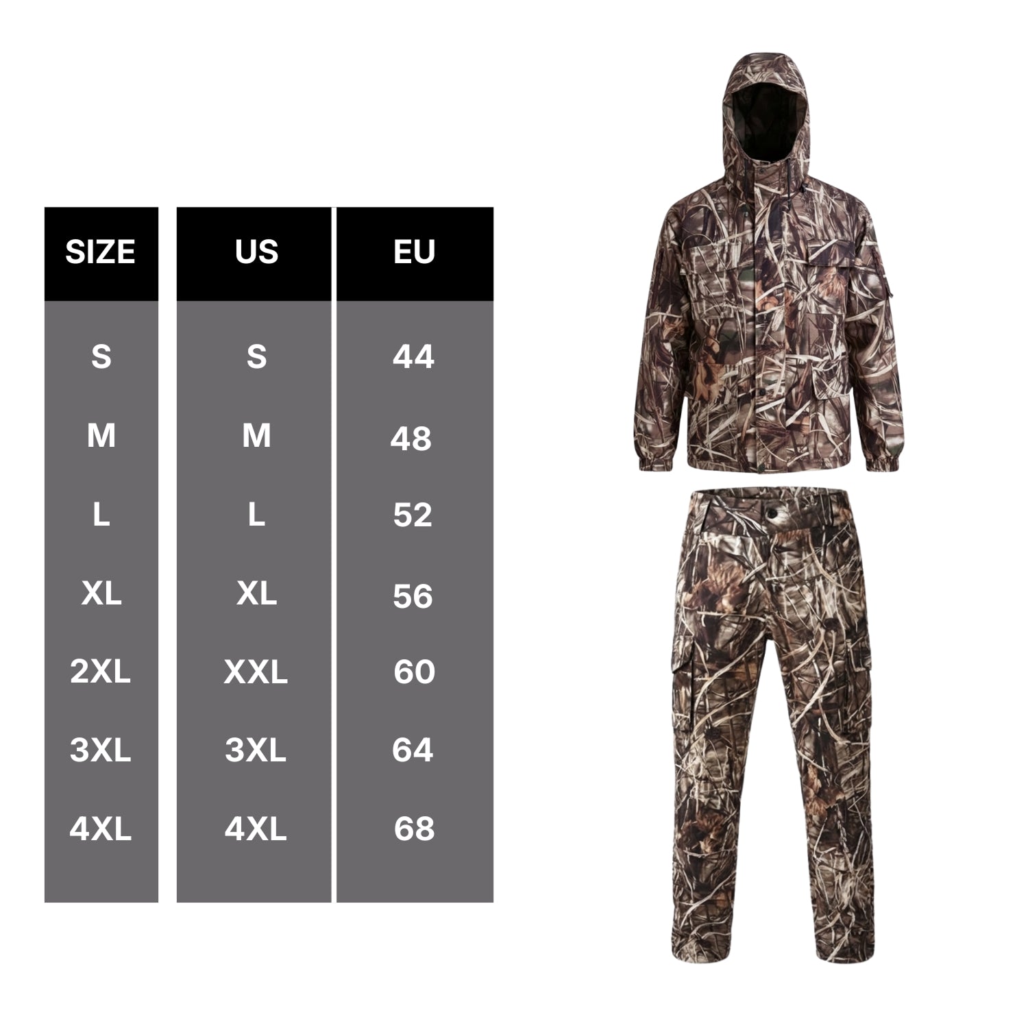 Hellomaterials Camo Hunting Suit