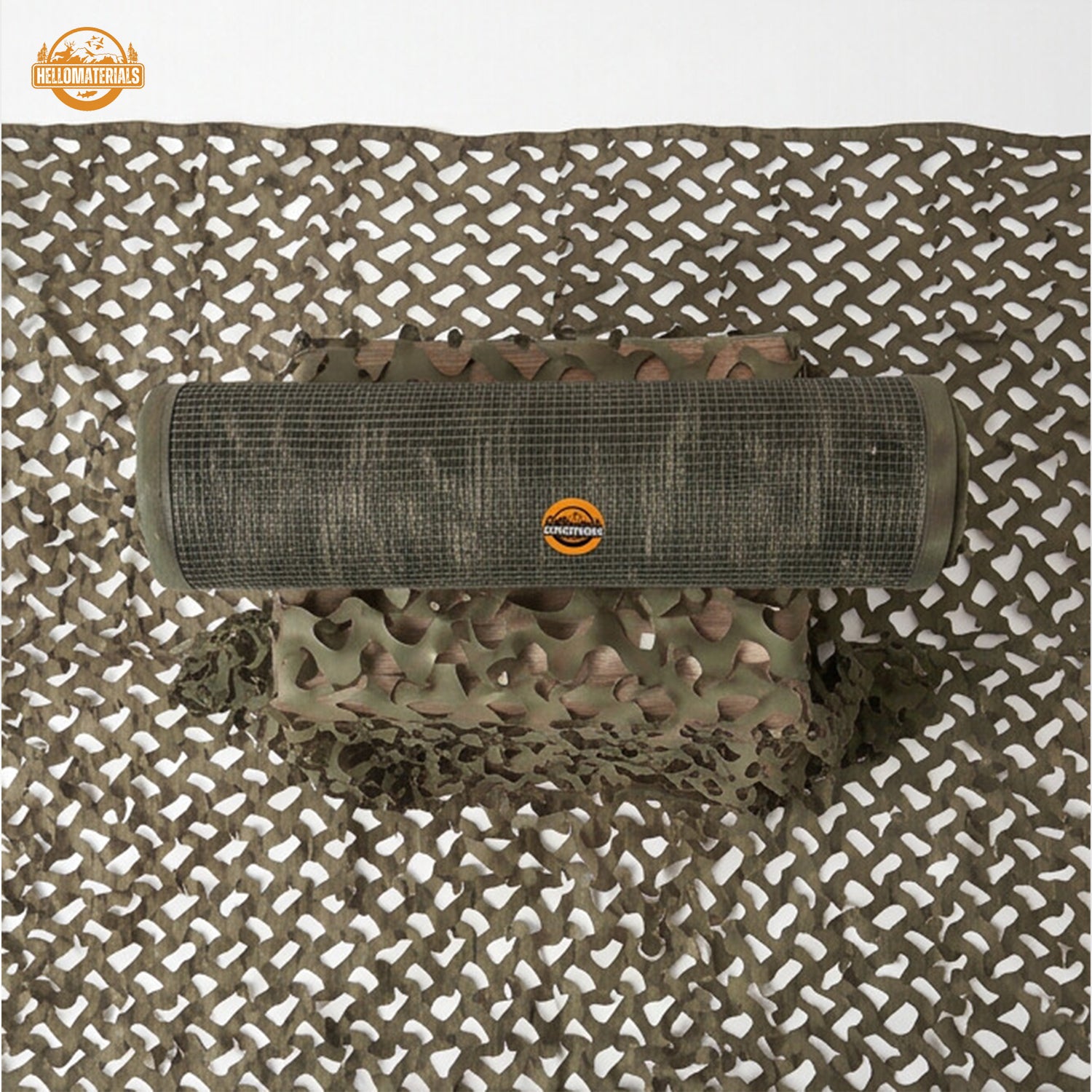 Hellomaterials Roll-on camouflage hunting blind net