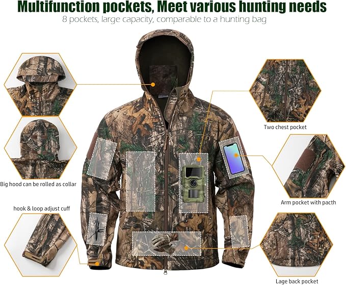 Hellomaterials Camo Hunting Jacket