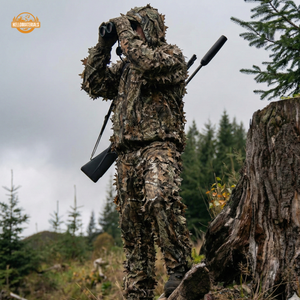 Hellomaterials 3D Leafy Camo hunting Suit