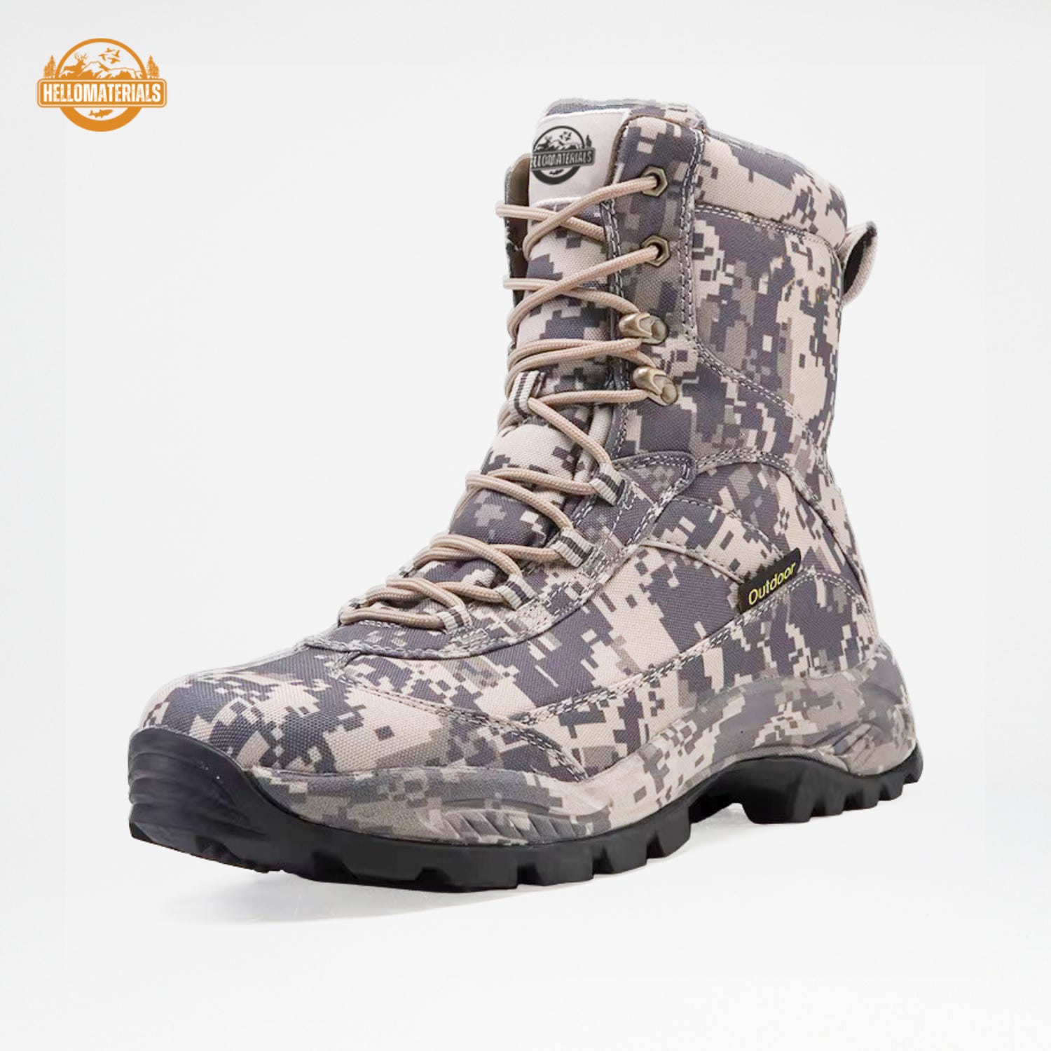 Tactical Outdoor ACU Camo Boots | Waterproof